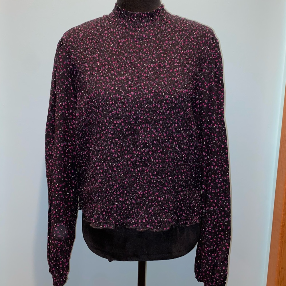 Wild Fable long sleeve blouse size L, NWT
